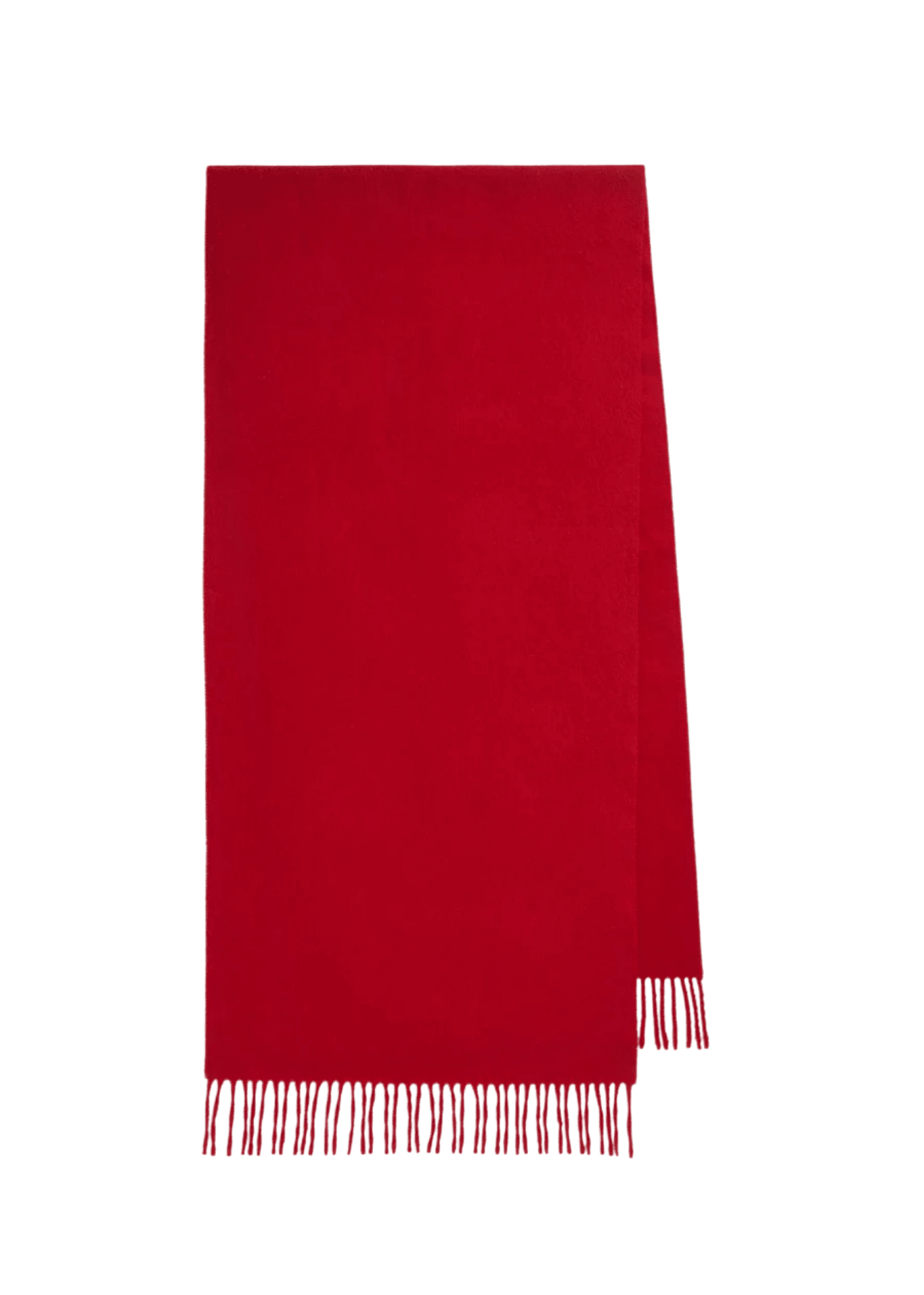 Toteme Cashmere Tassel Scarf - Vermillion