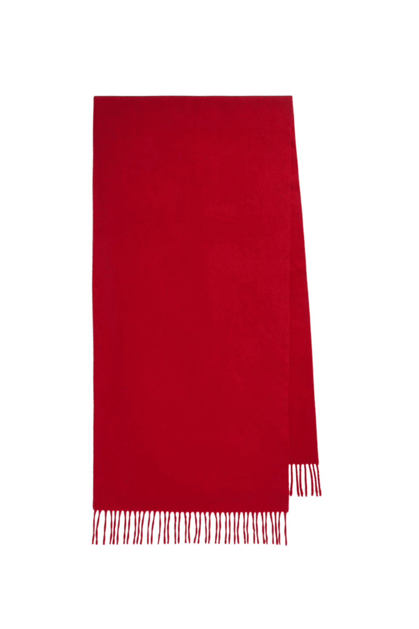 Toteme Cashmere Tassel Scarf - Vermillion