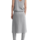 Toteme Chiffon Slip Skirt - Vermillion