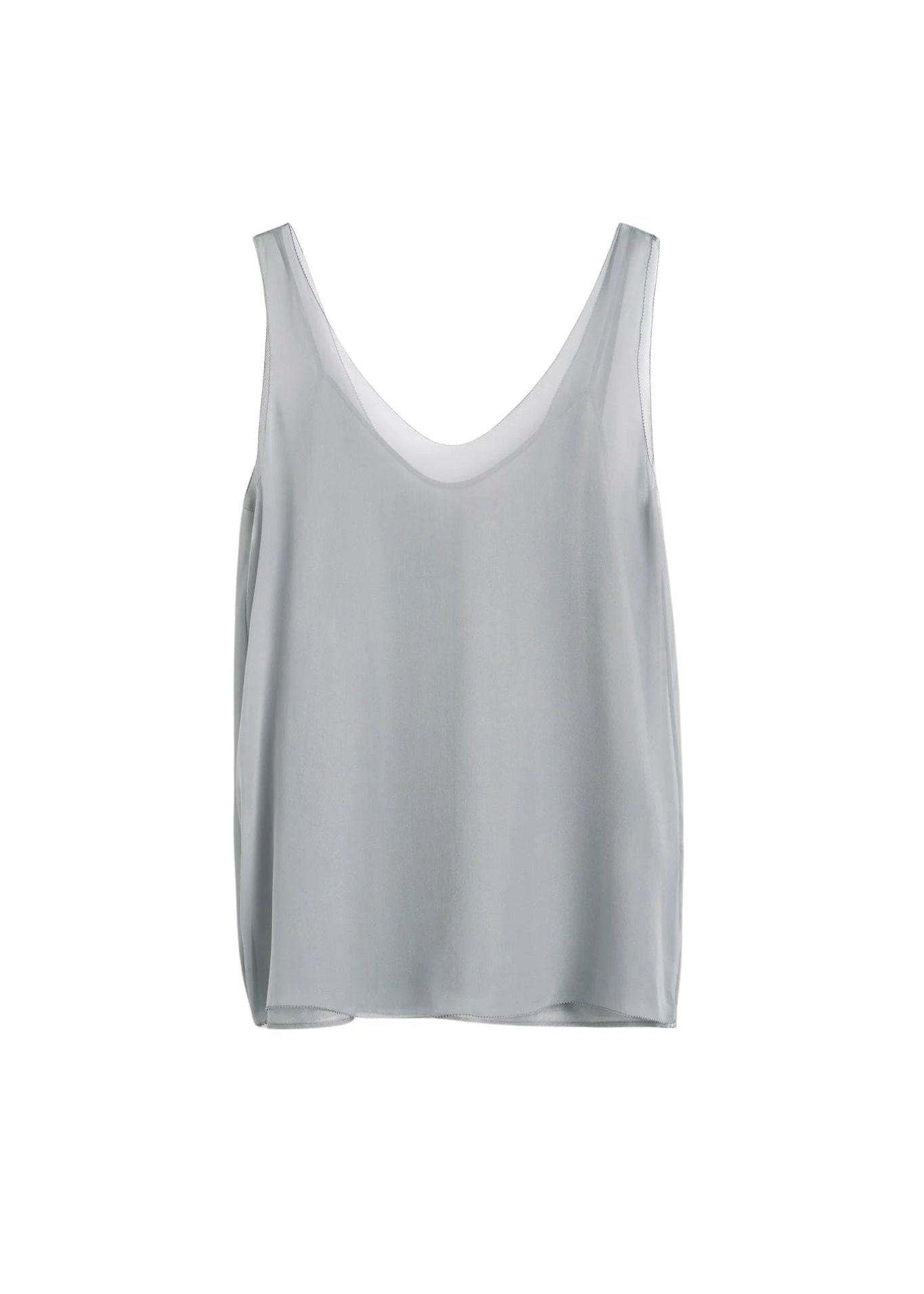 Toteme Chiffon Slip Top - Vermillion