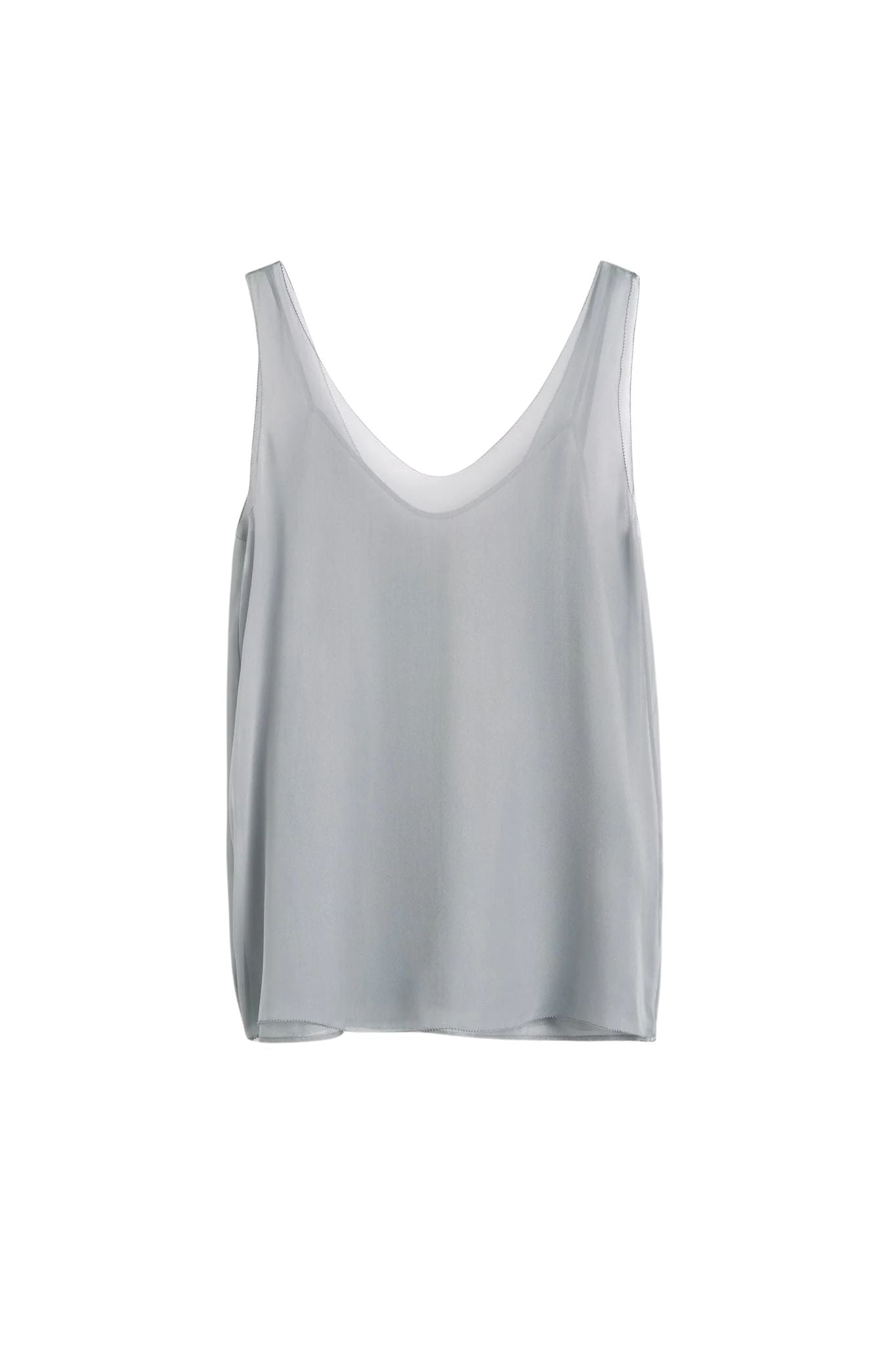 Toteme Chiffon Slip Top - Vermillion