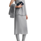 Toteme Chiffon Slip Top - Vermillion