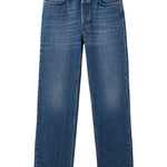 Toteme Classic Cut Denim - Vermillion