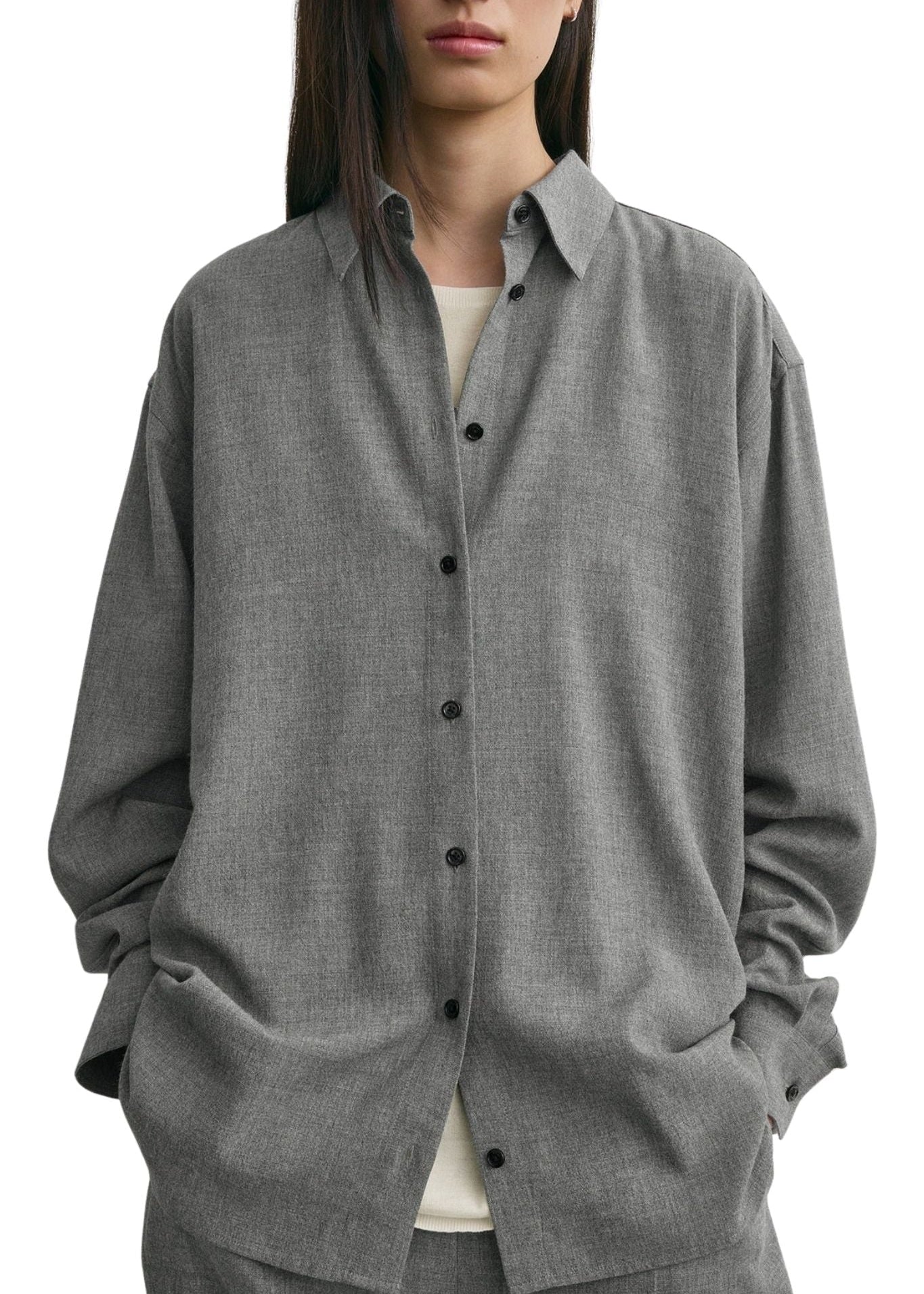 Toteme Classic Fluid Shirt - Vermillion