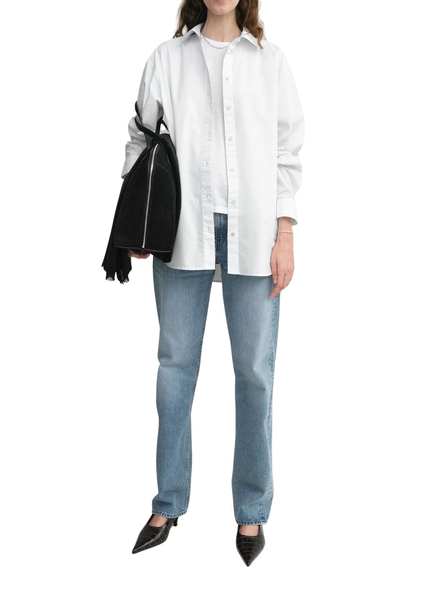 Toteme Classic Tumbled Shirt - Vermillion