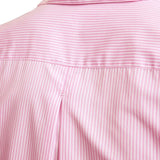 Toteme Classic Tumbled Striped Shirt - Vermillion
