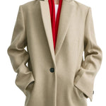 Toteme Classic Winter Coat - Vermillion