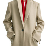 Toteme Classic Winter Coat - Vermillion