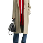Toteme Classic Winter Coat - Vermillion