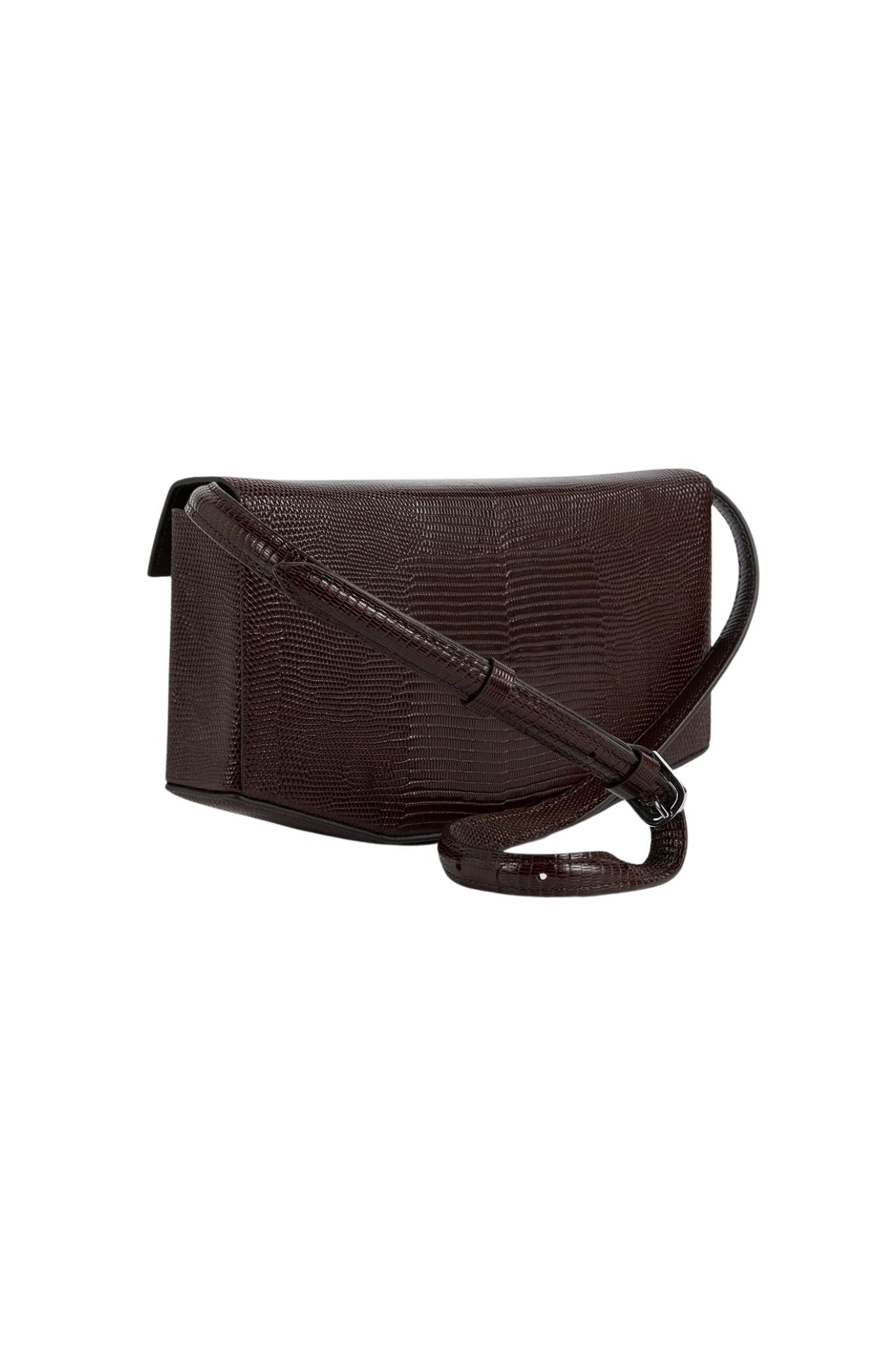 Toteme Clip Lizard - embossed Shoulder - Vermillion