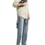 Toteme Clip Lizard - embossed Shoulder - Vermillion