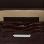 Toteme Clip Lizard - embossed Shoulder - Vermillion