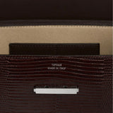 Toteme Clip Lizard - embossed Shoulder - Vermillion