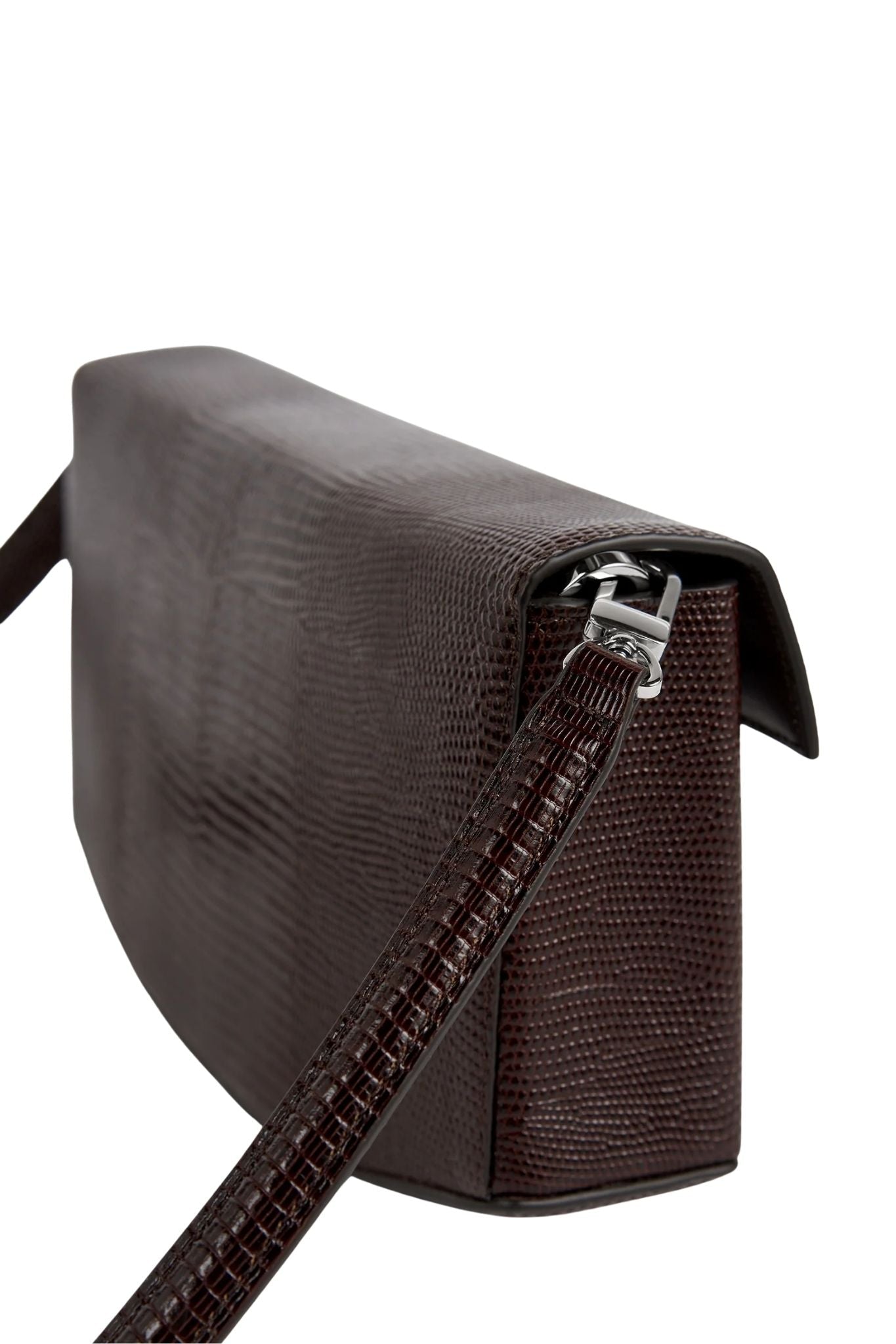 Toteme Clip Lizard - embossed Shoulder - Vermillion