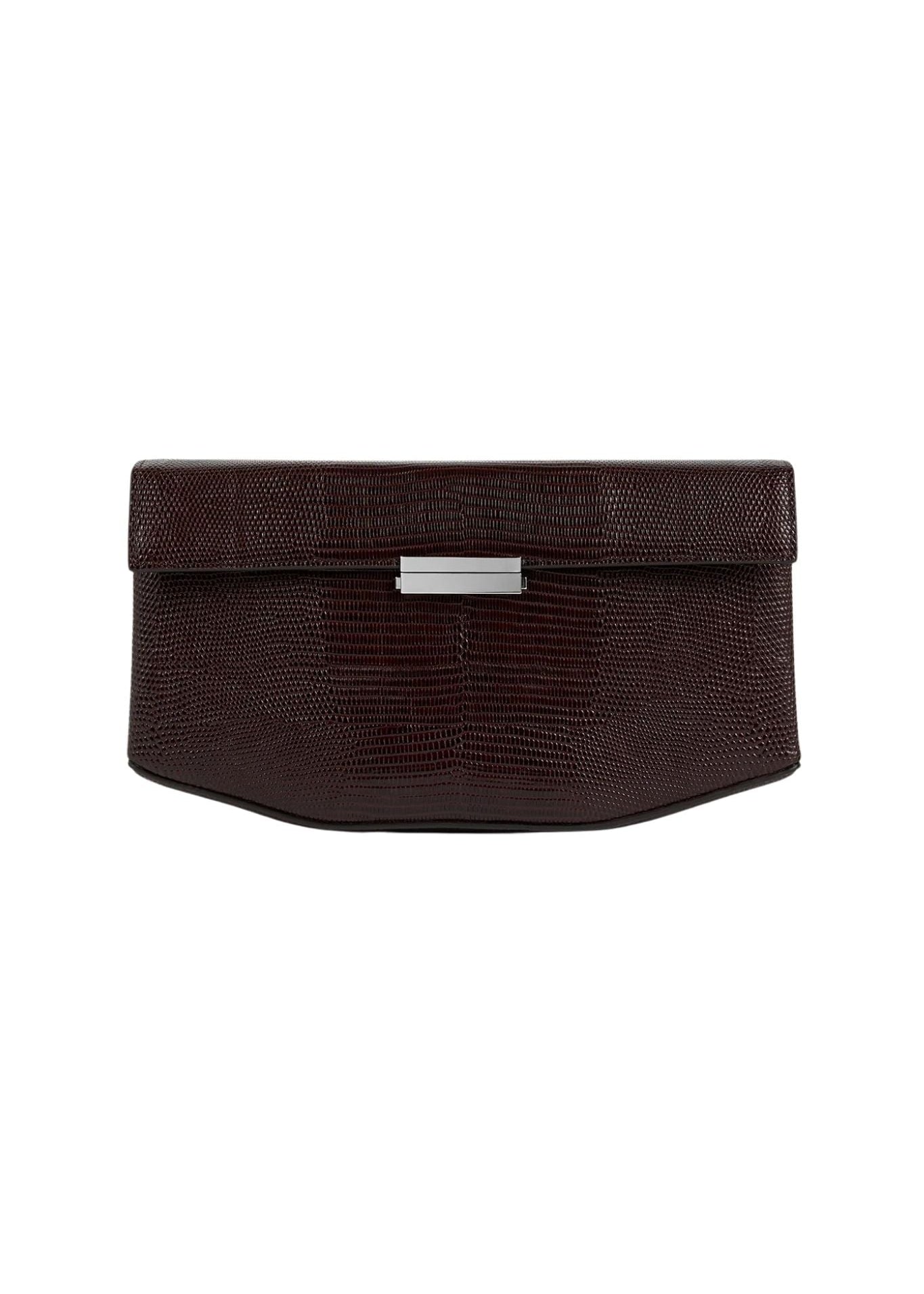 Toteme Clip Lizard - embossed Shoulder - Vermillion
