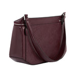 Toteme Clip Palmetto Patent Shoulder Bag - Vermillion