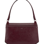 Toteme Clip Palmetto Patent Shoulder Bag - Vermillion