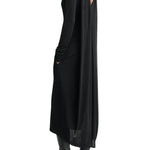 Toteme Cocoon Cape Dress - Vermillion