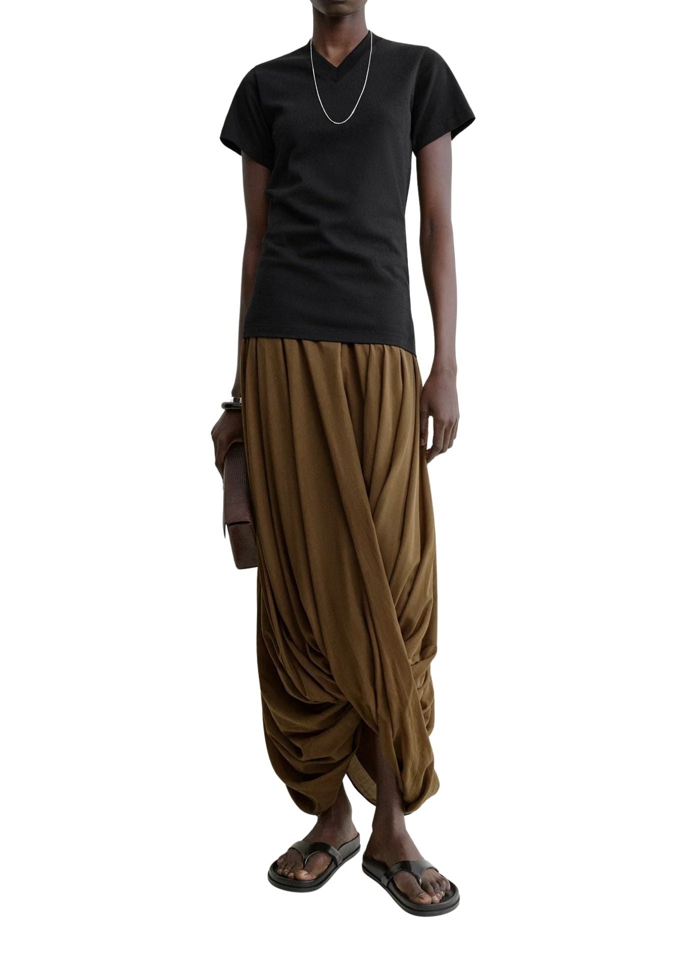 Toteme Cocoon Skirt - Vermillion