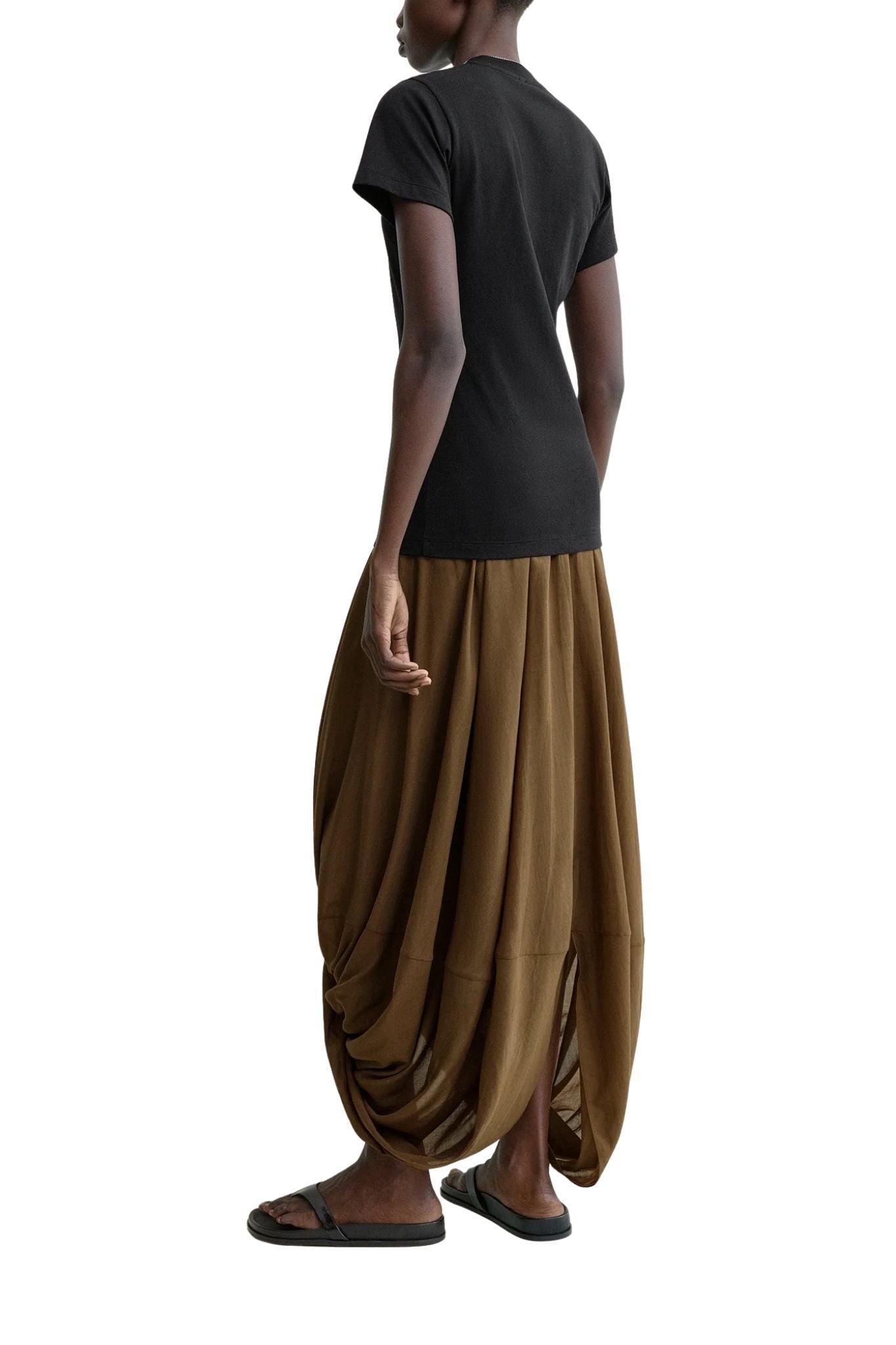 Toteme Cocoon Skirt - Vermillion