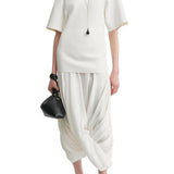 Toteme Cocoon Tee Dress - Vermillion