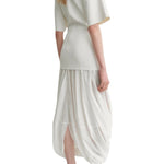 Toteme Cocoon Tee Dress - Vermillion