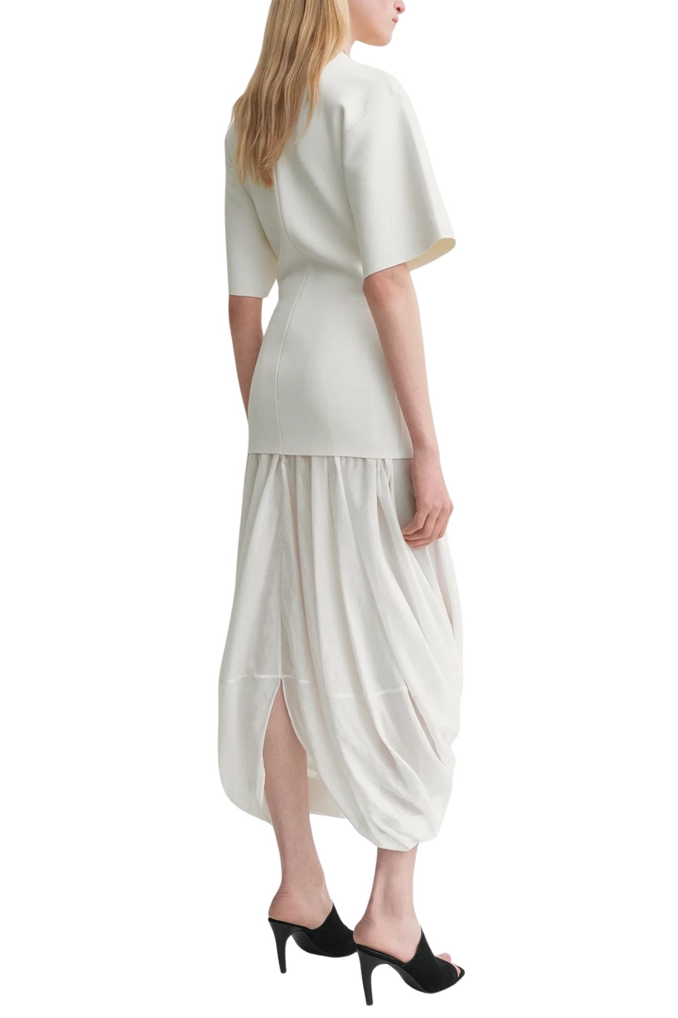 Toteme Cocoon Tee Dress - Vermillion