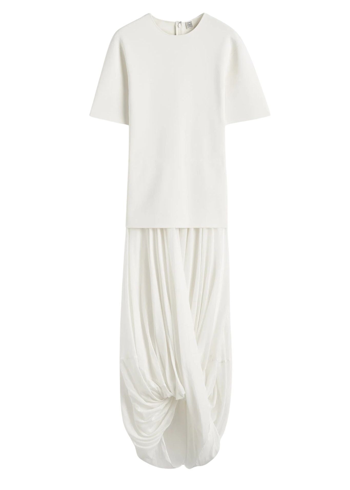 Toteme Cocoon Tee Dress - Vermillion