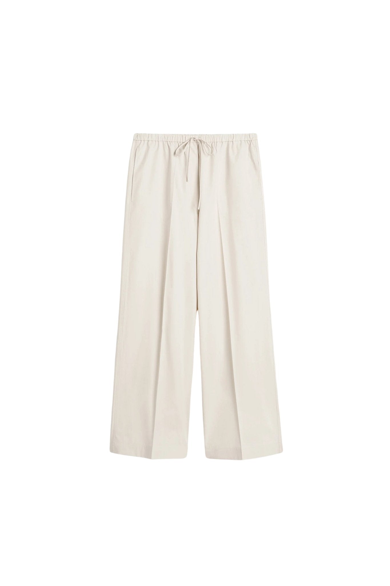 Toteme Cotton Drawstring Trousers - Vermillion