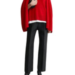 Toteme Crew Cape Knit - Vermillion