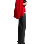 Toteme Crew Cape Knit - Vermillion