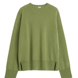 Toteme Crew Neck Cashmere Knit - Vermillion