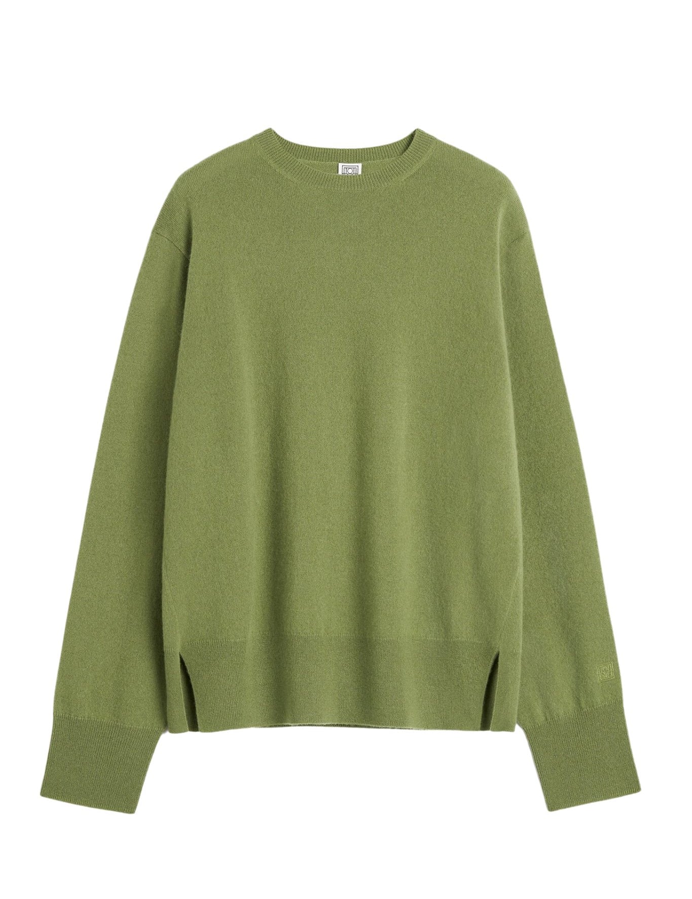 Toteme Crew Neck Cashmere Knit - Vermillion