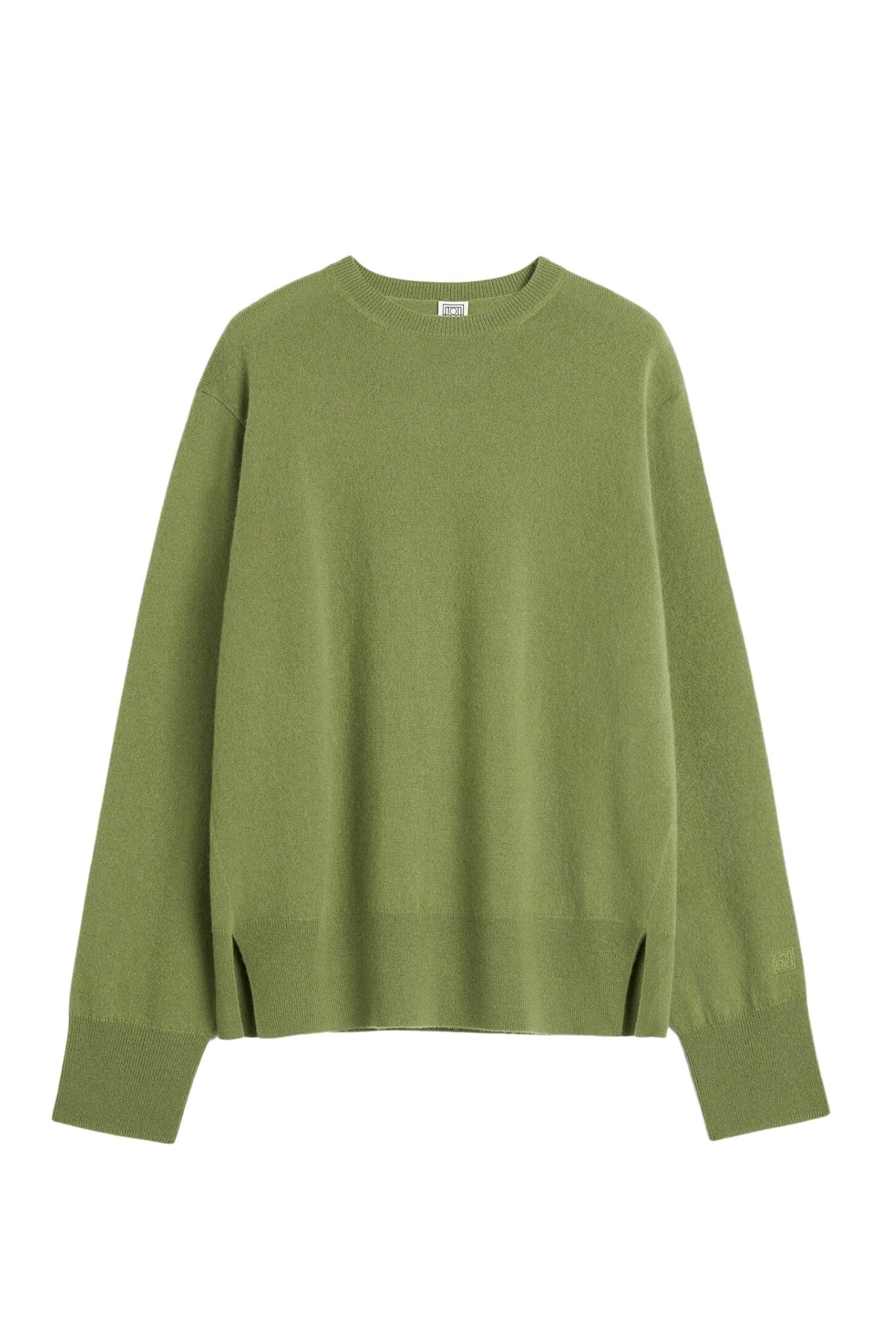 Toteme Crew Neck Cashmere Knit - Vermillion