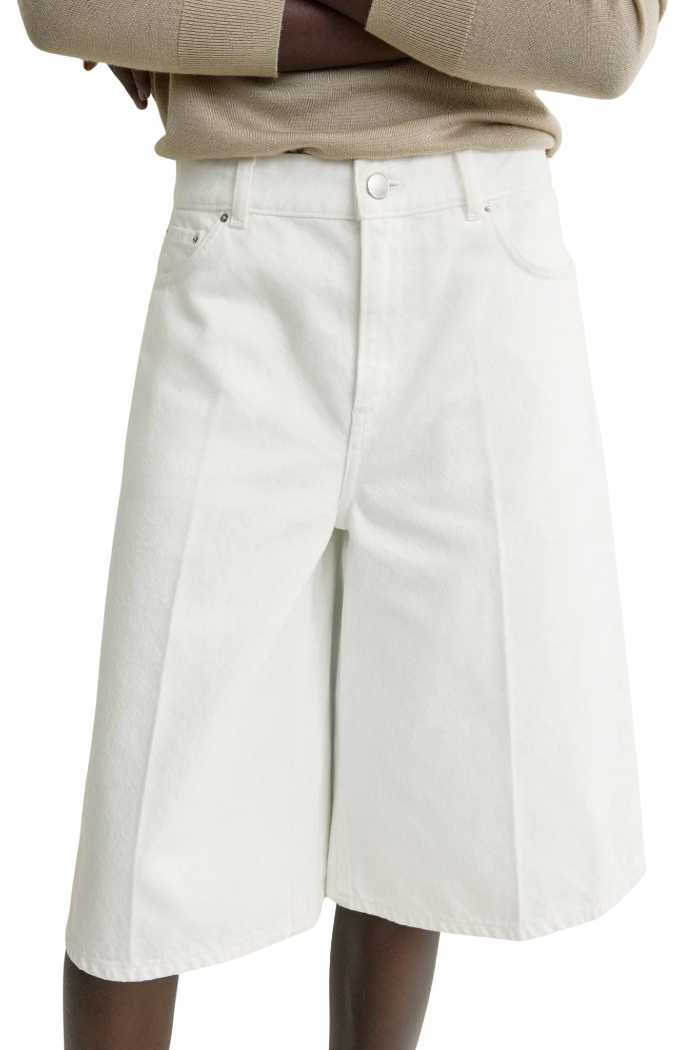 Toteme Denim Board Shorts - Vermillion