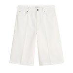 Toteme Denim Board Shorts - Vermillion