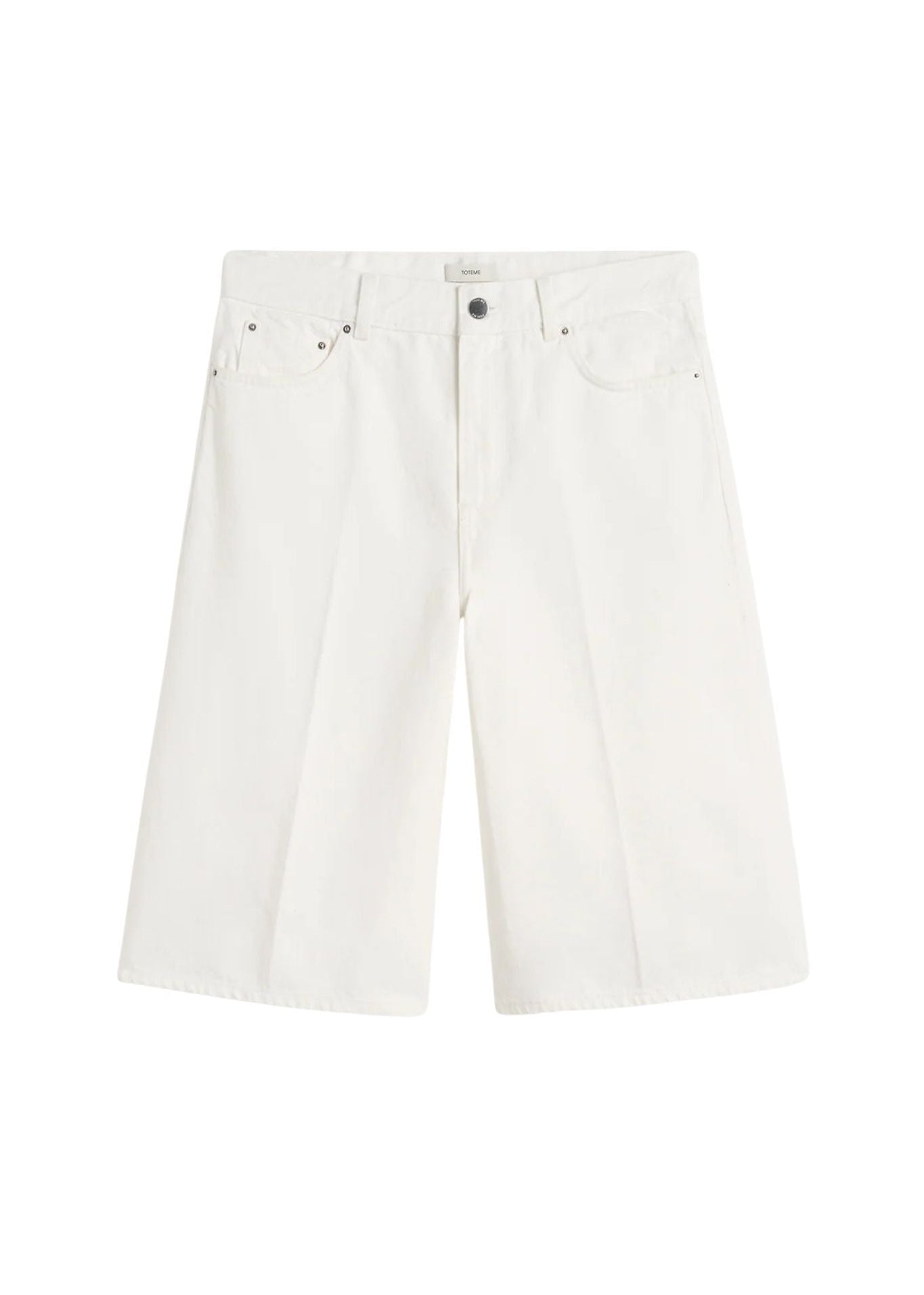 Toteme Denim Board Shorts - Vermillion
