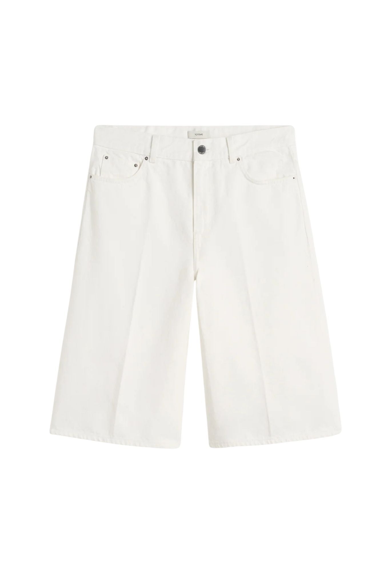 Toteme Denim Board Shorts - Vermillion