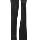 Toteme Extra Long Leather Gloves - Vermillion