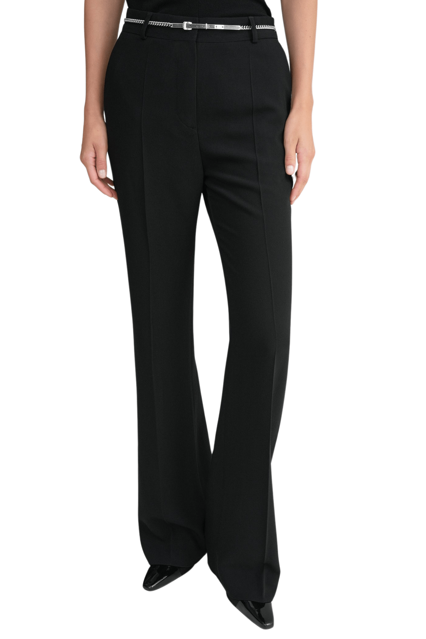 Toteme Flared Evening Trousers - Vermillion