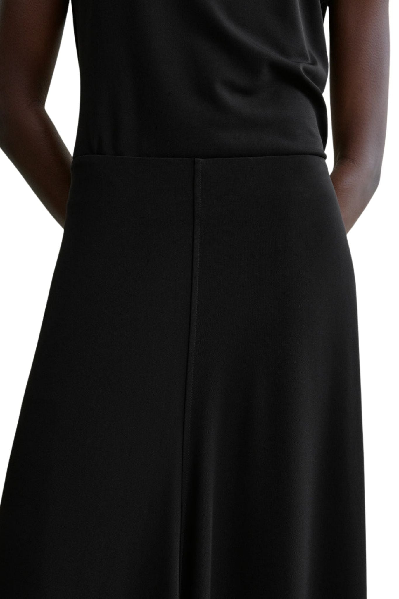 Toteme Flared Jersey Skirt - Vermillion