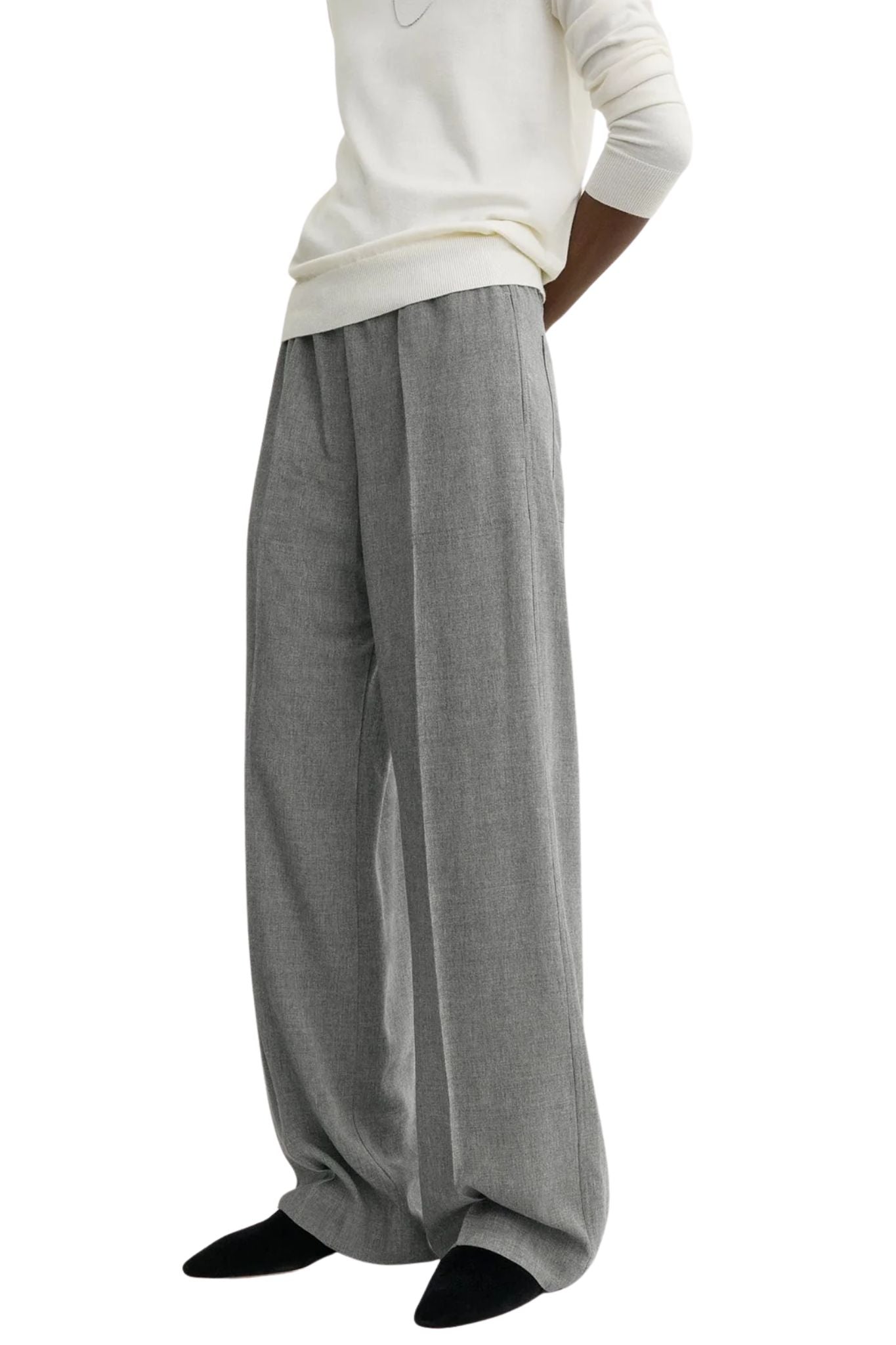 Toteme Fluid Winter Trousers - Vermillion