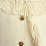 Toteme Fringed Scarf Jacket - Vermillion