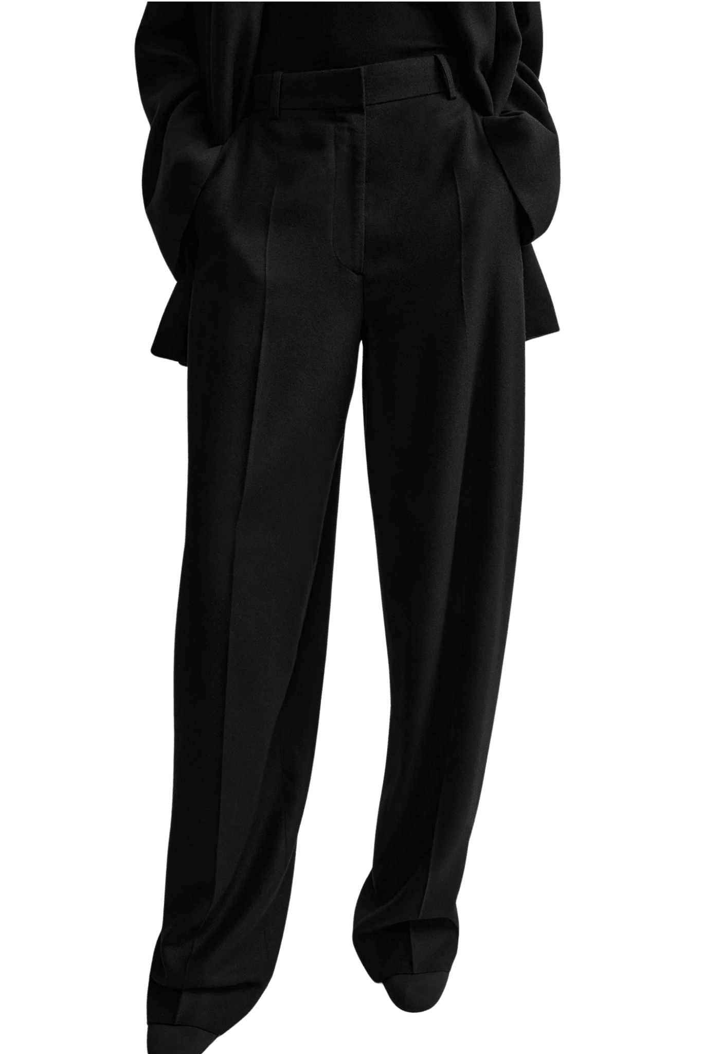 Toteme High-Waist Trousers - Vermillion