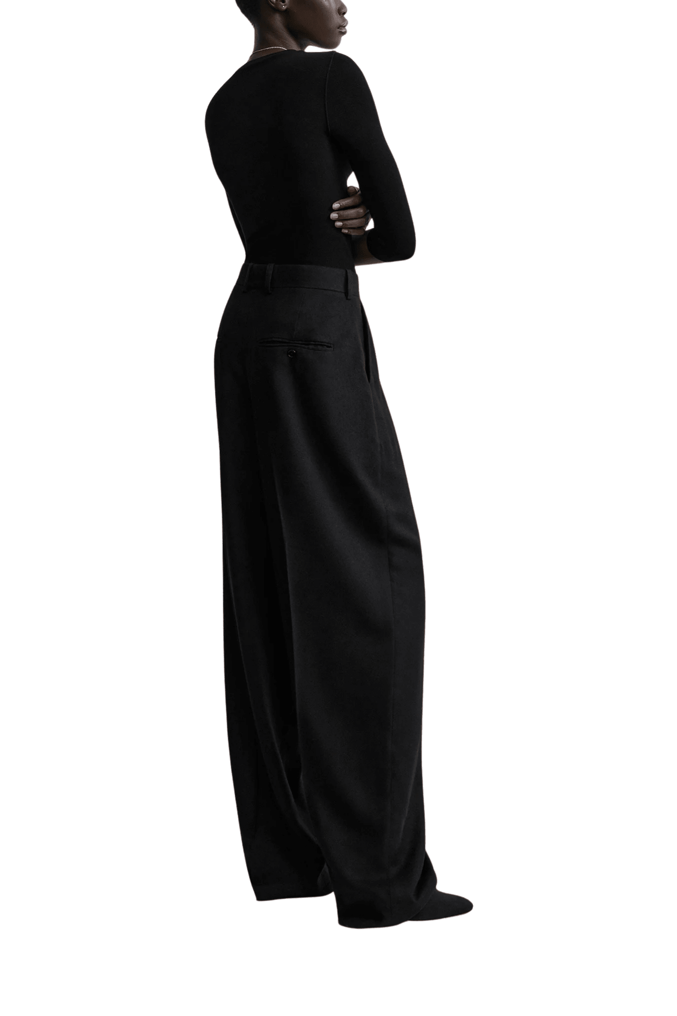 Toteme High-Waist Trousers - Vermillion