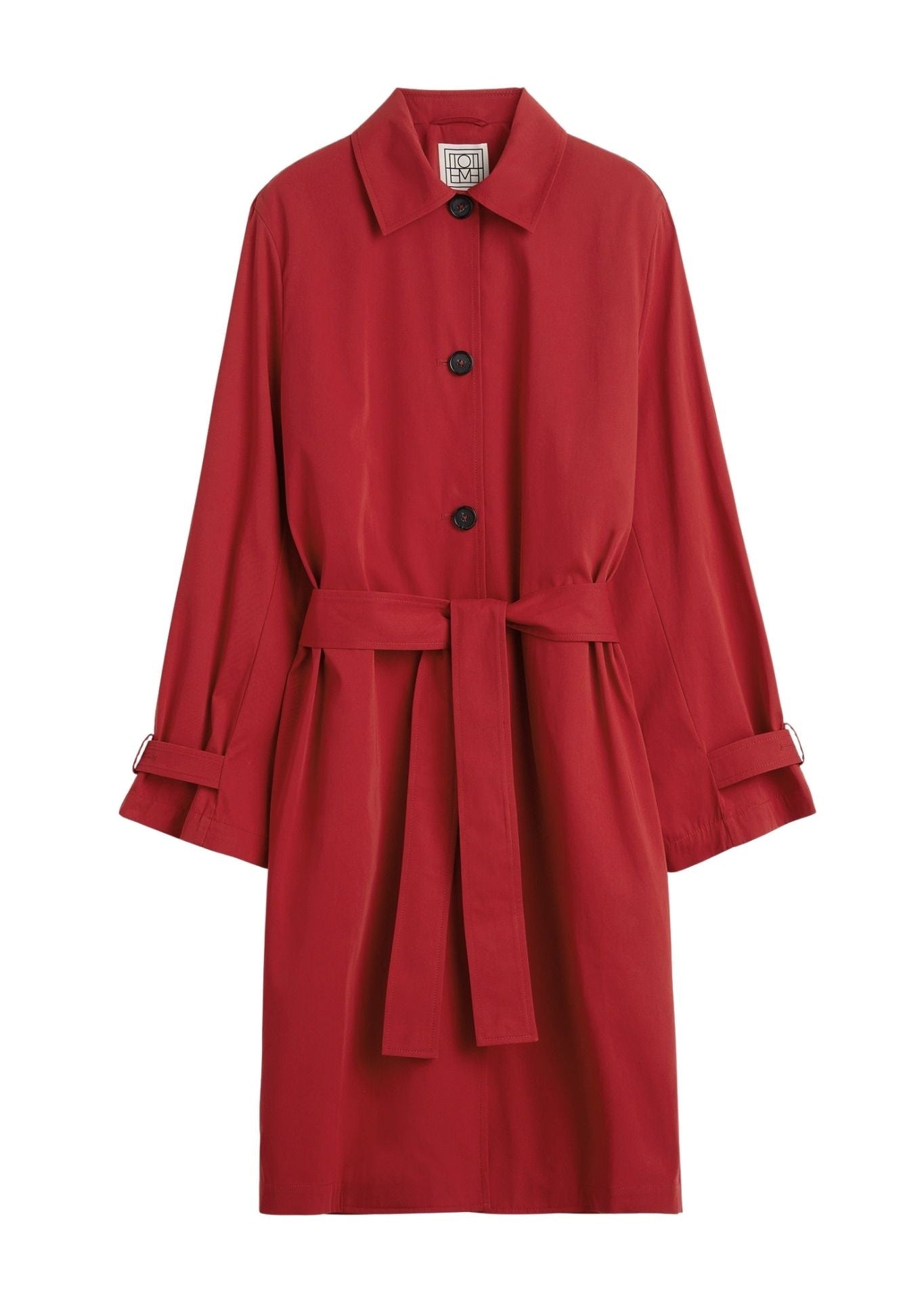 Toteme Light Spring Trench - Vermillion