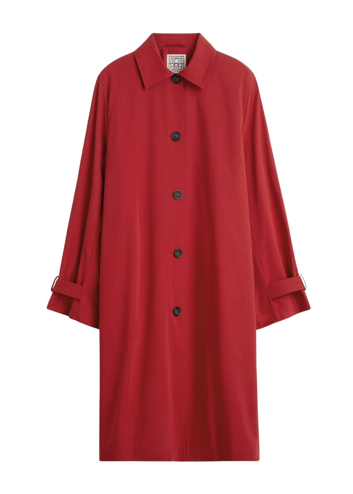 Toteme Light Spring Trench - Vermillion