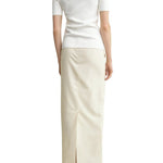 Toteme Light Wool Skirt - Vermillion