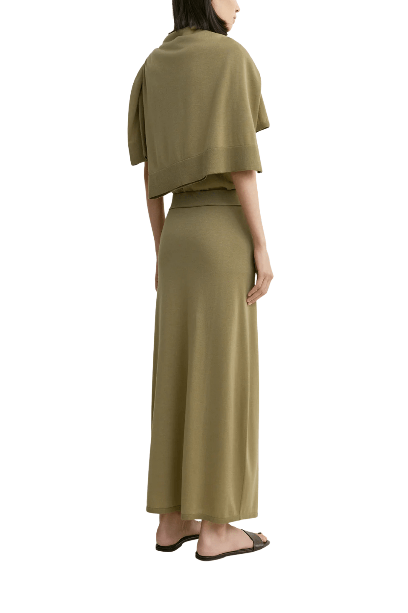 Toteme Long Knit Skirt - Vermillion