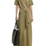 Toteme Long Knit Skirt - Vermillion